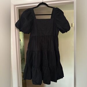 Oak + fort black dress in XS
